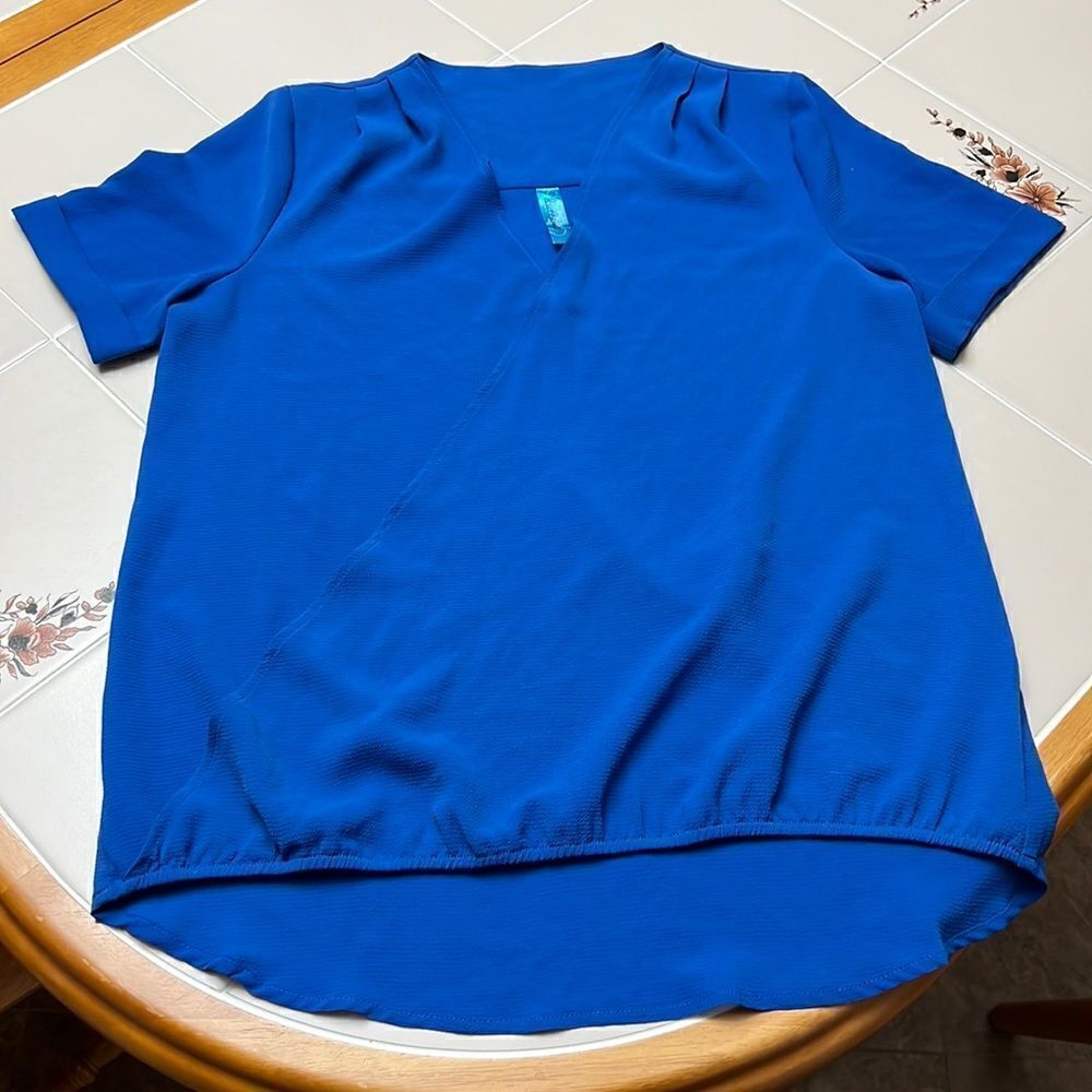 Buttons Short Sleeve Blouse